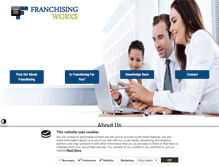 Tablet Screenshot of franchisingworks.org